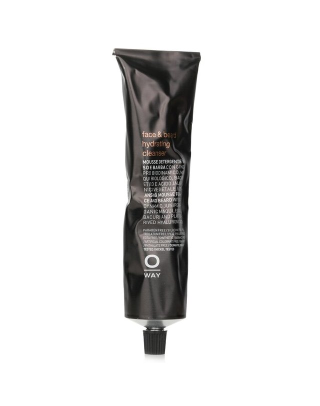 오웨이 오웨이 페이스 앤 비어드 하이드레이팅 클렌저 150ml 착용컷