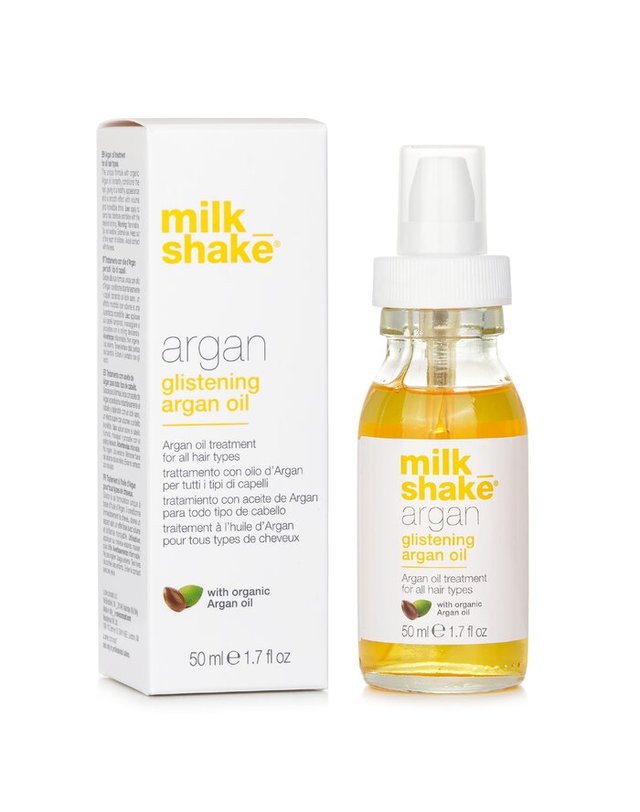 밀크쉐이크 밀크 쉐이크 글리스닝 아르간 오일 50ml 착용컷