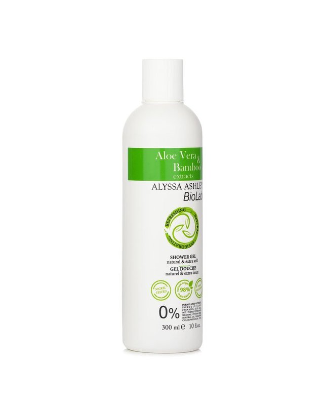 알리사 애슐리 알리사 애슐리 바이오랩 알로에 베라 뱀부 샤워 젤 300ml 착용컷