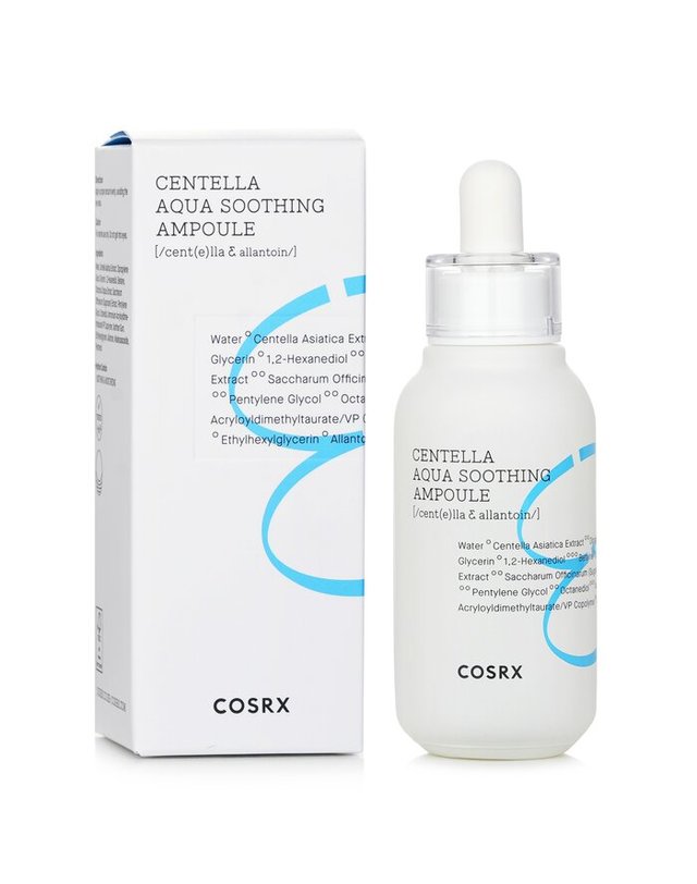 코스알엑스 코스알엑스 하이드리움 센텔라 아쿠아 수딩 앰플 40ml 착용컷