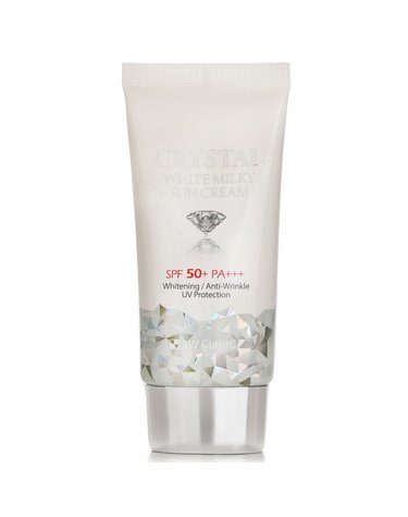 3W 클리닉 크리스탈 화이트 밀키썬 크림 SF 50+/PA++ 50ml