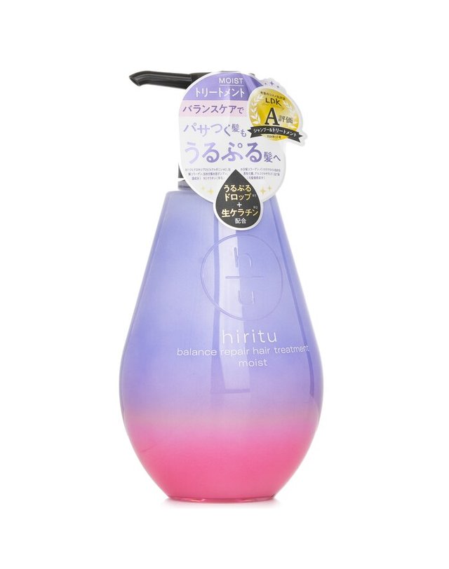 히리투 히리투 밸런스 트리트먼트 모이스트 410ml 착용컷