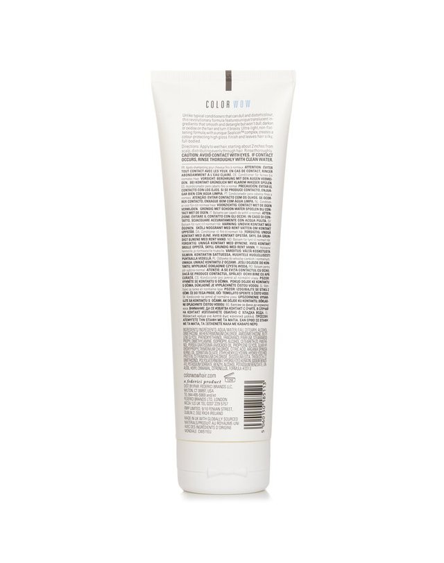 컬러 와우 컬러 와우 파인에서 일반 컬러 헤어를 위한 컬러 보안 컨디셔너 250ml 착용컷