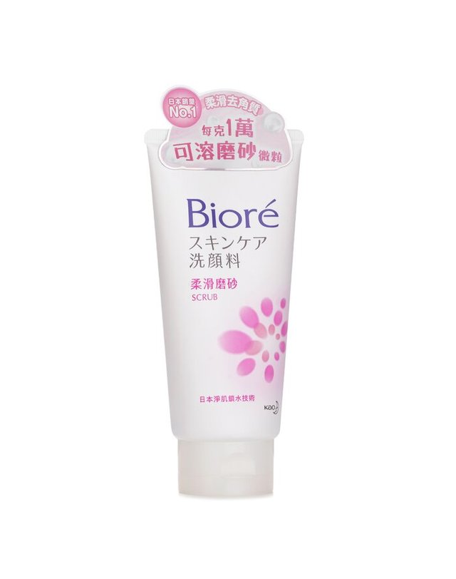 비오레 비오레 페이셜 폼 스크럽 100g 착용컷