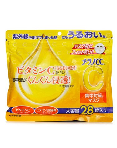 로토 멜라노 CC 인텐시브 케어 마스크 28 sheets