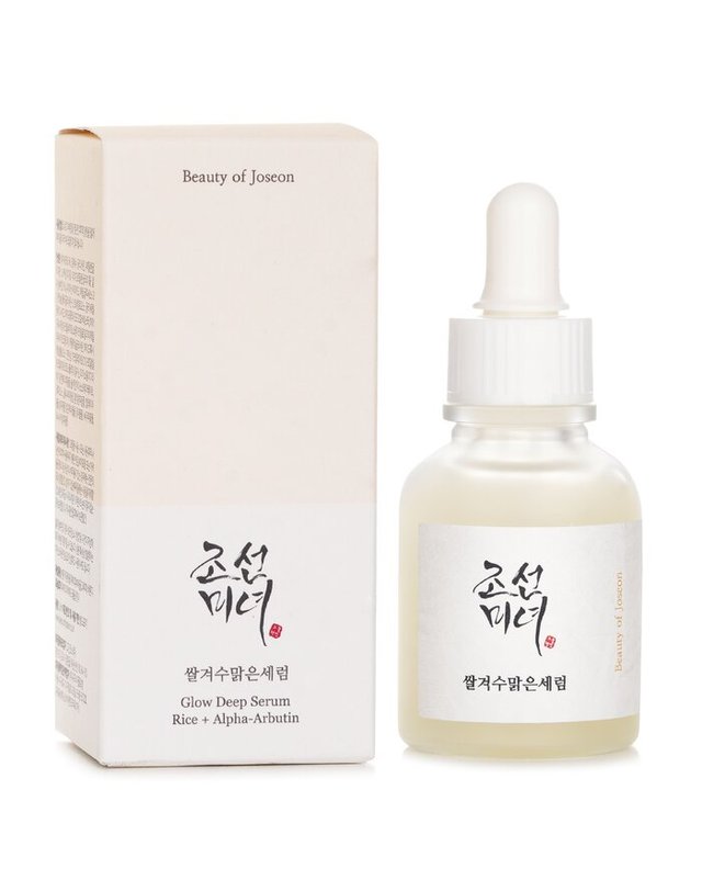 조선미녀 조선미녀 라이스 + 알파 아부틴 글로우 딥 세럼 30ml 착용컷