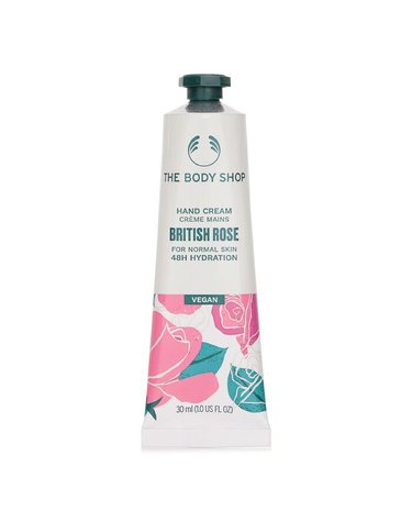 바디샵 브리티시 로즈 핸드 크림 30ml