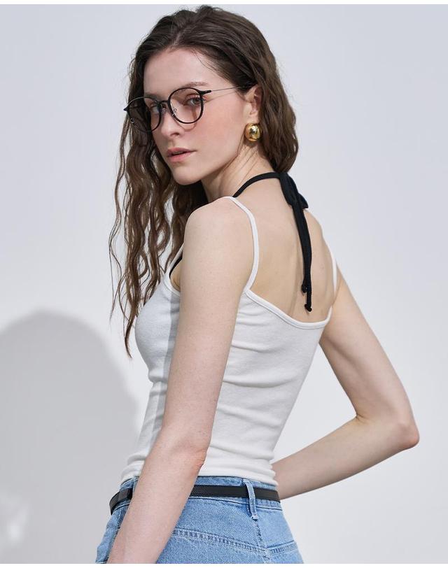 르니앤맥코이 [캡내장] 레이스 여름 레이어드 나시 LN08TO101 착용컷