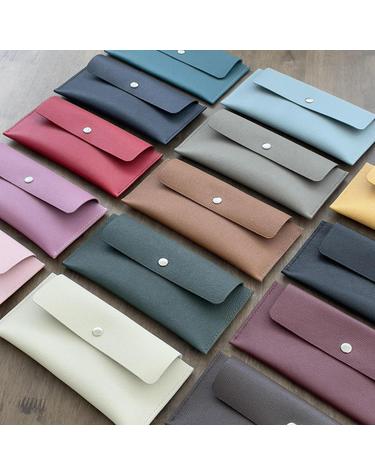 핸드메이드 만능 지폐 현금지갑 엡송 가죽 여행 골프 내기 라운딩 14color