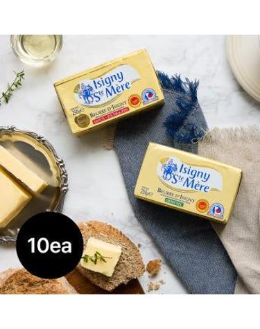 [본사직영] 이즈니 AOP버터 브릭 250g x 10개