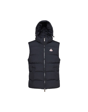 스푸트닉 미니 립스탑 베스트 (SPOUTNIC MINI RIPSTOP VEST) 후드 다운 베스트 - BLACK