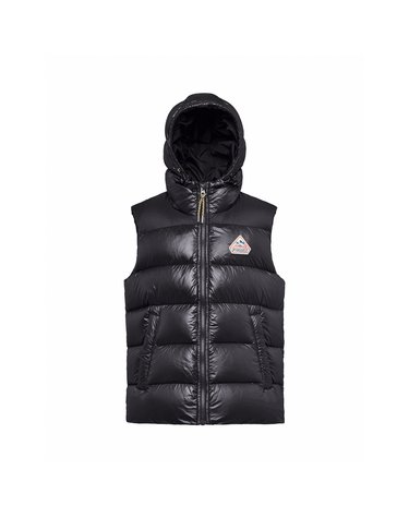 키즈 존 (JOHN HOODED) 다운 후드 베스트 - BLACK_PYKVE5F001BK
