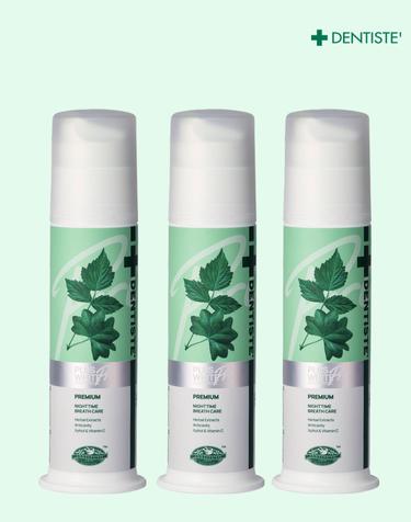 [펌프치약]덴티스테 플러스화이트 프로 펌프치약 120g 3개 불소치약 구취 충치 토탈케어