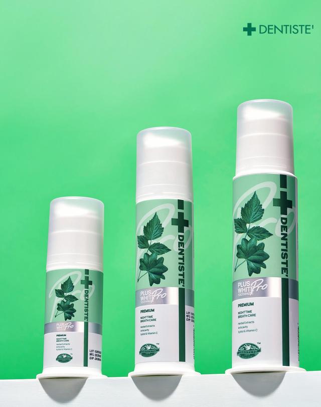 덴티스테 [펌프치약]덴티스테 플러스화이트 프로 펌프치약 120g 2개 불소치약 구취 충치 토탈케어 착용컷