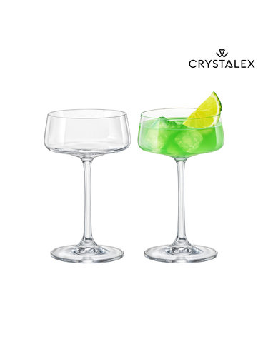 [크리스탈렉스] 엑스트라 낮은 샴페인잔 (220ml) 2p