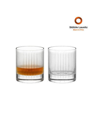 [스토즐] 뉴욕바 소호 온더락 위스키잔 (320ml) 2p