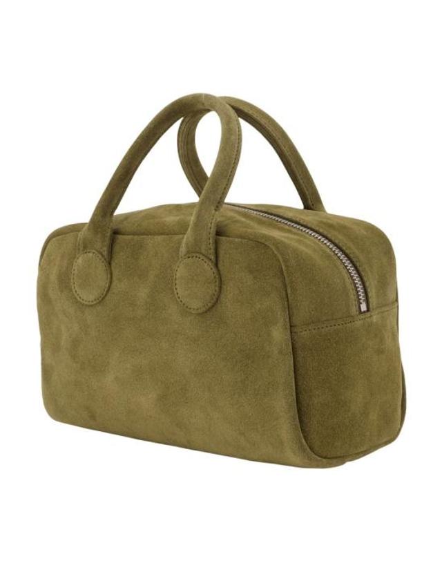 마지셔우드 [해외직구] 26FW 마지셔우드 토트백 SHE026006 KHAKI 착용컷