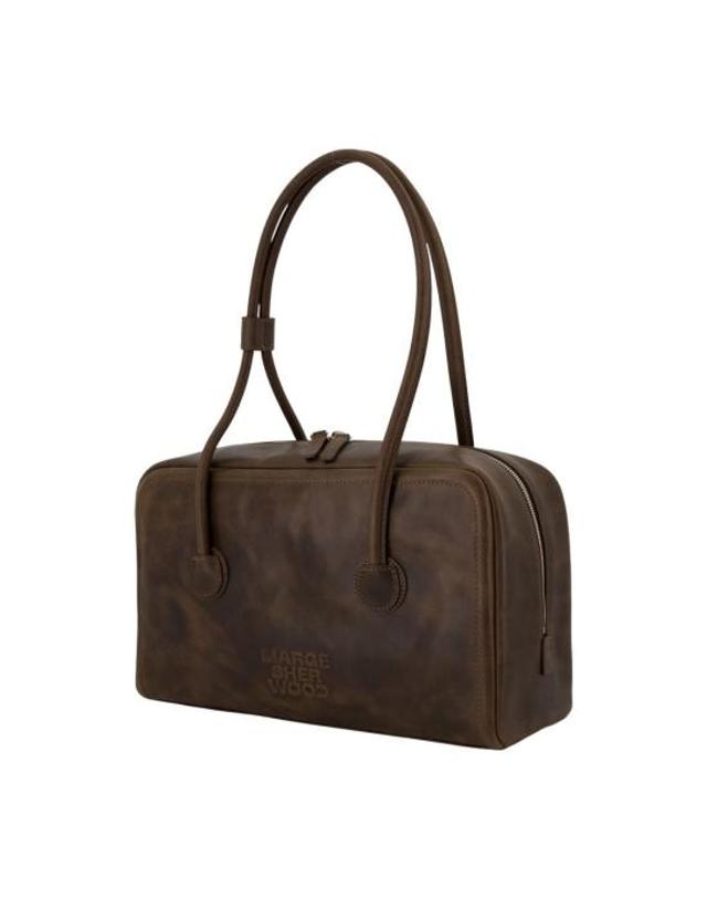 마지셔우드 [해외직구] 25FW 마지셔우드 숄더백 SHE024007 BROWN 착용컷