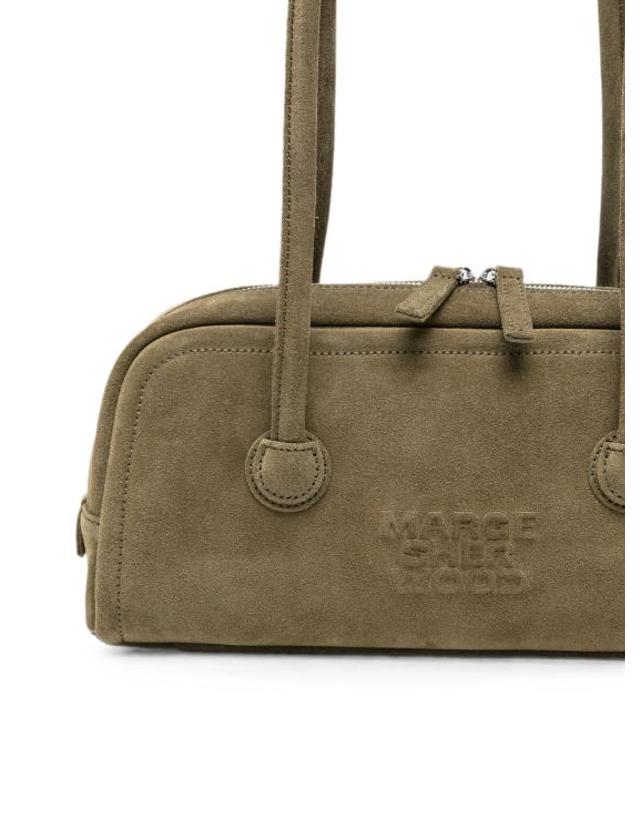 마지셔우드 [해외직구] 26FW 마지셔우드 숄더백 M26431SB08SUDO DARK OLIVE SUEDE 착용컷