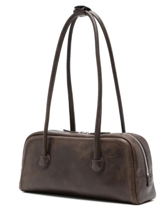 마지셔우드 [해외직구] 26FW 마지셔우드 토트백 M26431SB08PUSASEPIA Dark brown 착용컷