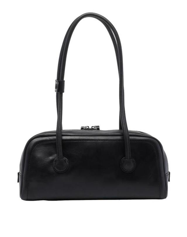 마지셔우드 [해외직구] 26FW 마지셔우드 숄더백 M26431SB08PUBK BLACK 착용컷