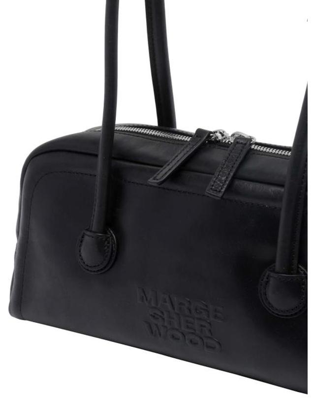 마지셔우드 [해외직구] 26FW 마지셔우드 숄더백 M26431SB08PUBK BLACK 착용컷