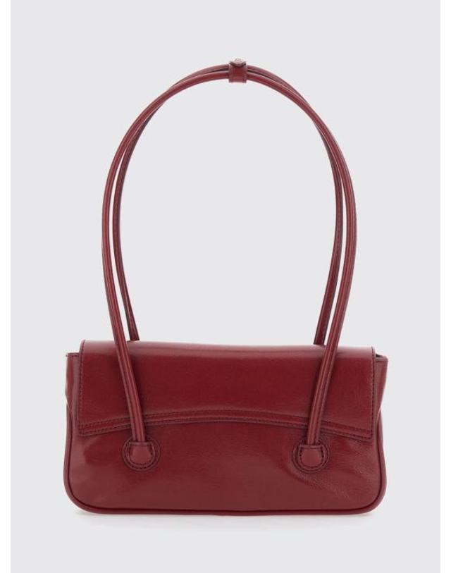 마지셔우드 [해외직구] 26FW 마지셔우드 토트백 M26531SB16 WINEGLOSSYPLAIN Burgundy 착용컷