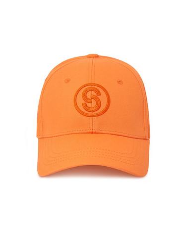 [세인트나인] 여성 S로고 볼캡 LIGHT ORANGE