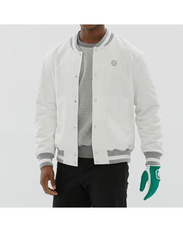 [세인트나인] 남성 세인트나인 스테디움 자켓 OFF WHITE