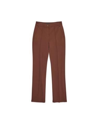 [세인트나인] 여성 저지 트랙 팬츠 BROWN