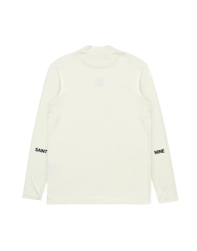 세인트나인 [세인트나인] 남성 베이스 레이어 OFF WHITE 착용컷