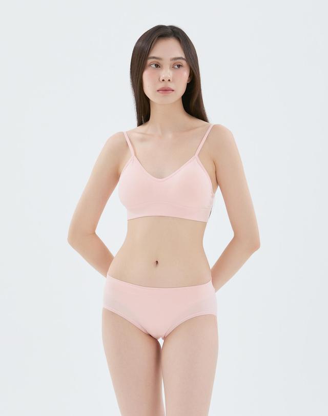 하그노스 하그노스 심리스 시그니처 볼륨핏 브라팬티 세트 착용컷