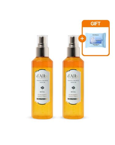 달바 화이트 트러플 로얄 인텐시브 세럼 160ml 2개 + 클렌징티슈