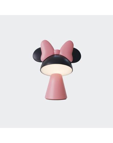 디즈니 미니마우스 캐릭터 램프(MINNIE MOUSE mini) 포터블 무드조명 핑크+블랙