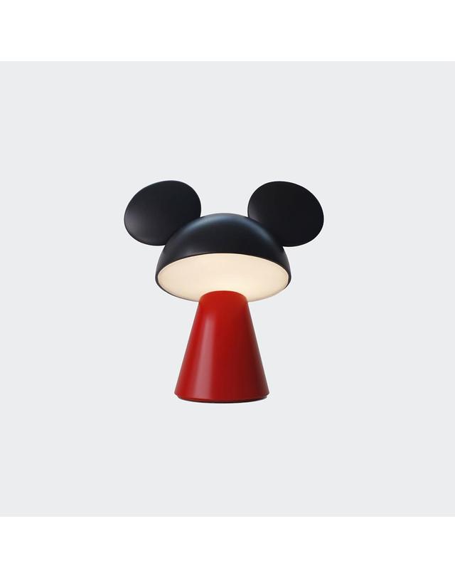 디즈니 디즈니 미키마우스 캐릭터 램프(MICKEY MOUSE mini) 포터블 무드조명 블랙 착용컷