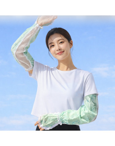 인콘트로 여성용 아사메쉬 손등 토시 스포츠토시