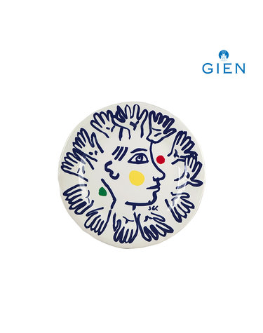 [지앙] 랄치펠 센티멘털 디저트 접시 핸즈 1p (23cm)