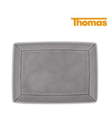 [토마스] 트랜드 직사각 접시 18.5x13.5cm (문그레이)