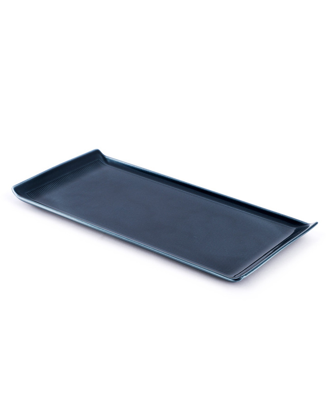 토마스 [토마스] 로프트 직사각 접시 30X15cm (나이트블루) 착용컷