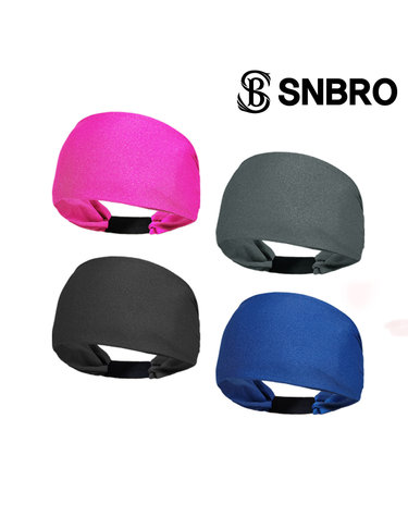 SNBRO 에스앤브로 3-WAY 멜란지 냉감원단 스포츠 헤드밴드 헤어밴드
