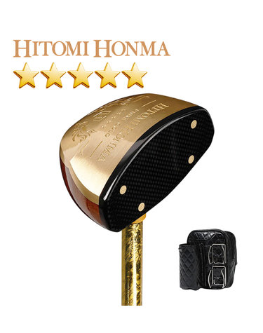 히토미 혼마 협회공식인증 5스타 PRIME GOLD 파크골프채 + 파우치 힙색