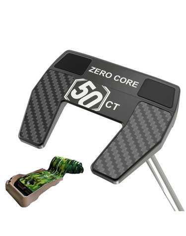 버크 코리아 BURKE Ai ZERO CORE BLACK 제로토크 골프퍼터+퍼팅매트