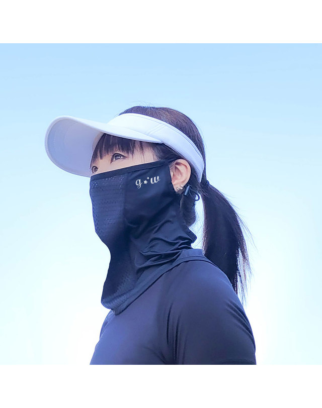 유니크에픽 고운골프 페이스 쿨 골프마스크 착용컷