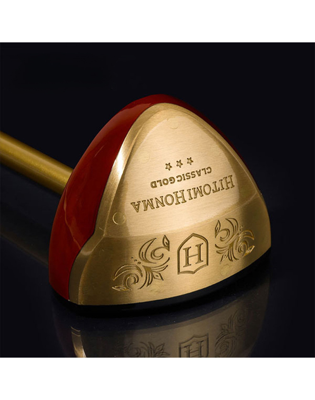 유니크에픽 히토미 혼마 협회공식인증 3스타 CLASSIC GOLD 파크골프채 + 파우치 힙색 착용컷