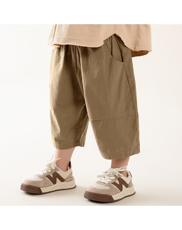 어반 내추럴 100% 순면 7부 배기 팬츠 R17285