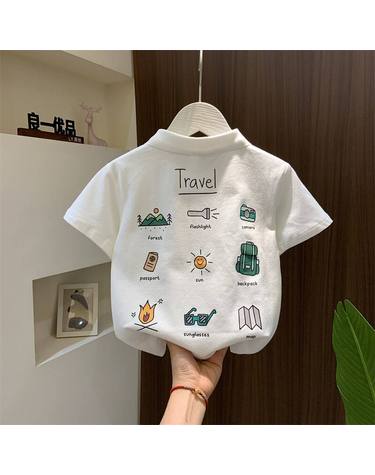 트래블 캠핑 카툰 카라티 R17448