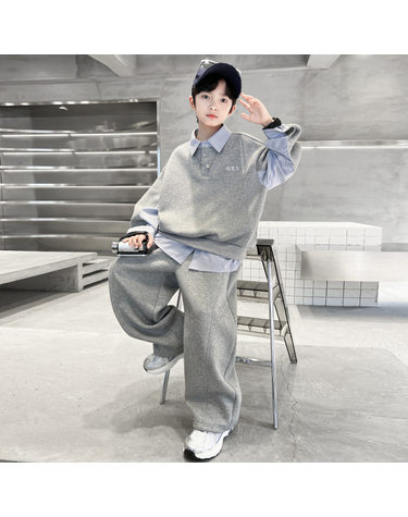 스포티 스웨트 상하 세트 R20950