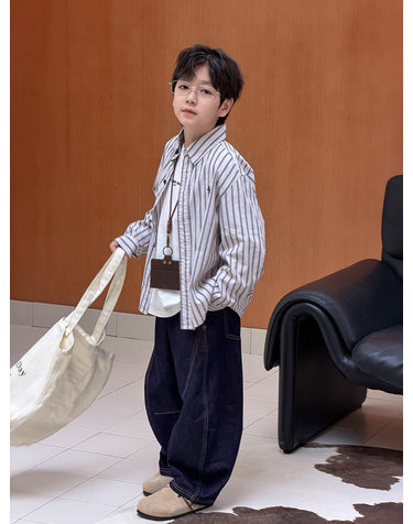 딥 인디고 벌룬 데님 팬츠 R22395
