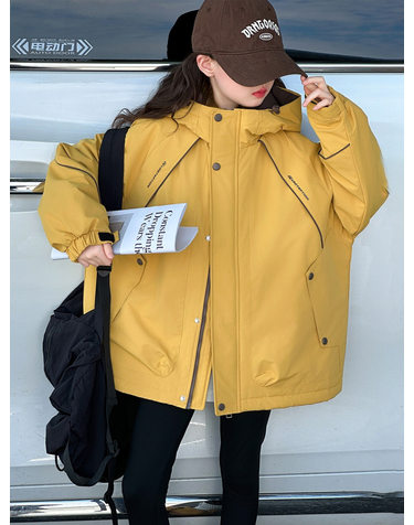 후드 누빔 마운틴 파카 점퍼 R23359