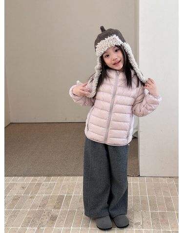 글로우 후드 경량 다운 자켓 R23403